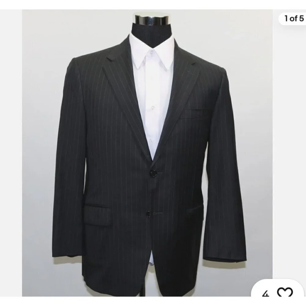 Hickey Freeman for Nordstrom Loro Piana Superwool 130 Blazer, Navy, Size 44R